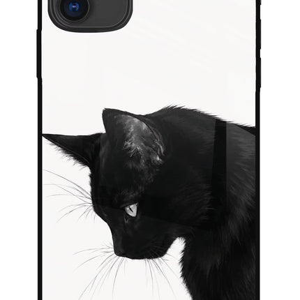 Shadow Gaze iPhone 11 Glass Case Back Cover by Casekaro