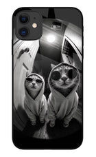 Hood Cats iPhone 11 Glass Case