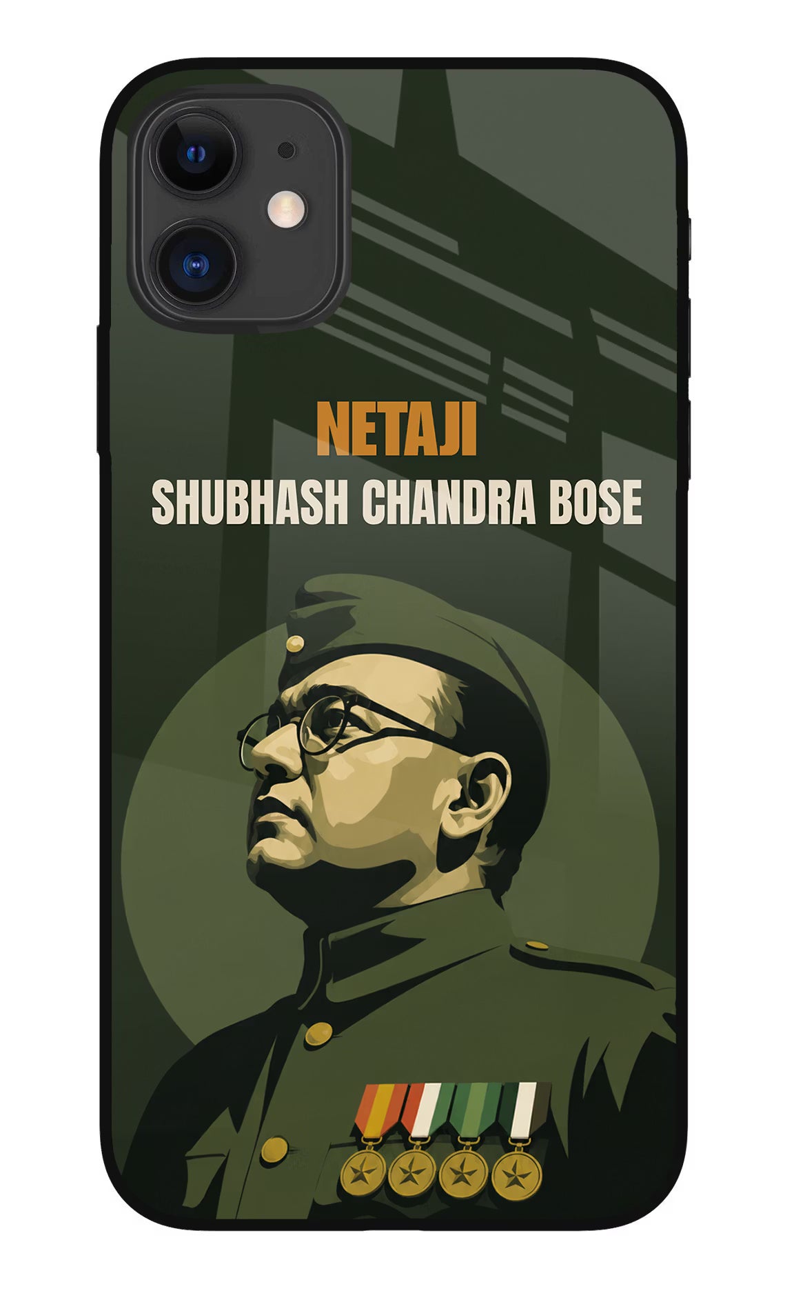Netaji Legacy iPhone 11 Glass Case