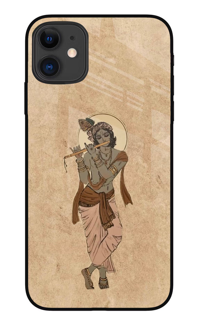 Krishna iPhone 11 Glass Case
