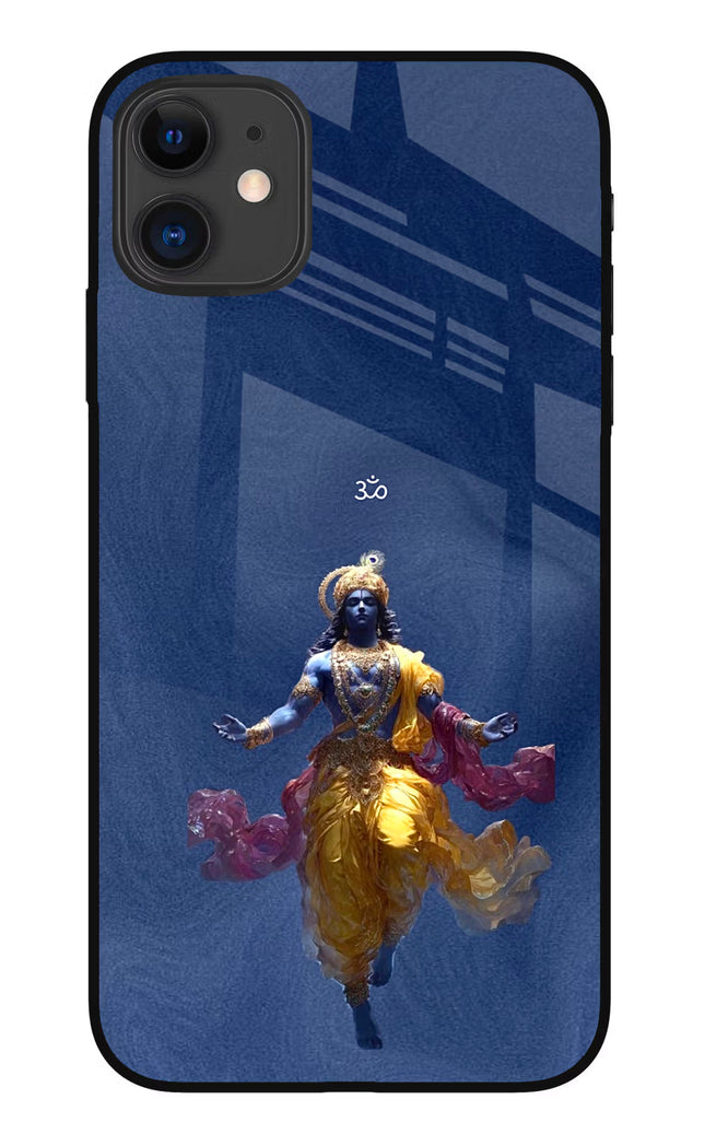 Cosmic Krishna iPhone 11 Glass Case