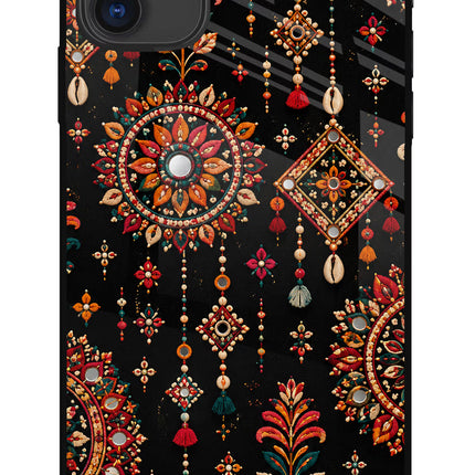 Boho Noir iPhone 11 Glass Case