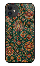 Green Pataka iPhone 11 Glass Case