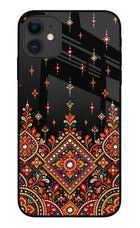 Noir Mehfil iPhone 11 Glass Case