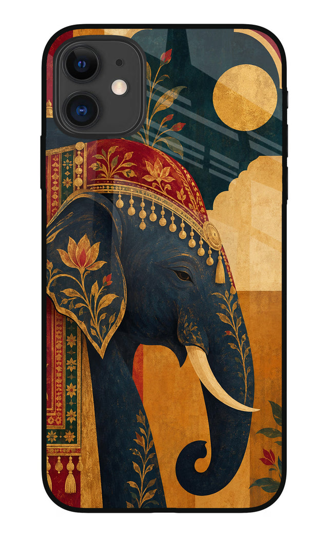 Royal Elephant iPhone 11 Glass Case