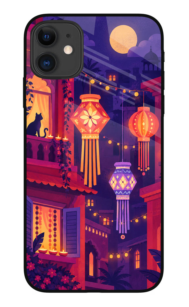 Lantern Lane iPhone 11 Glass Case