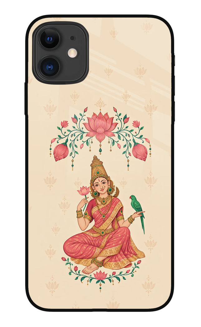 Goddess Lakshmi iPhone 11 Glass Case