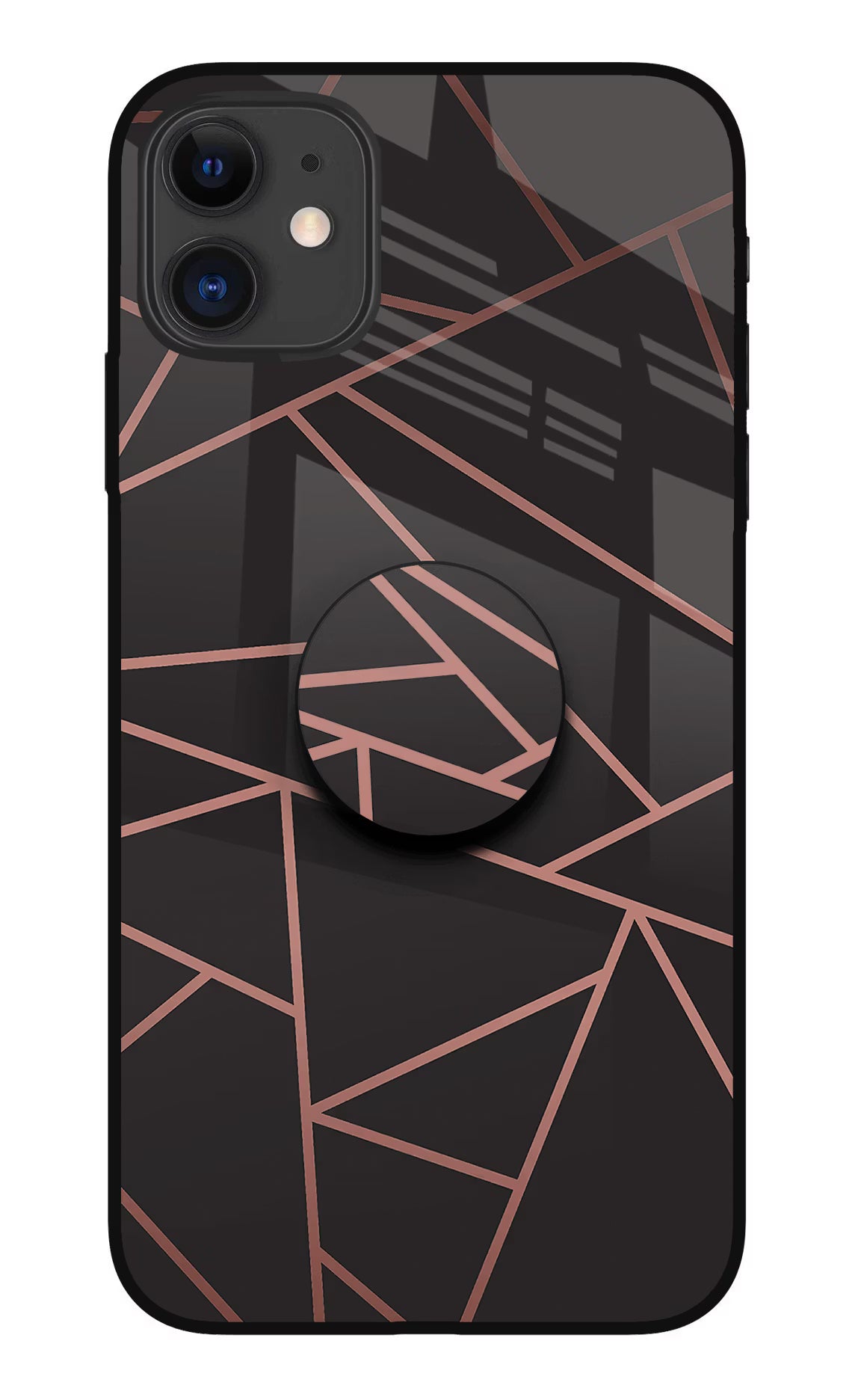 Geometric Pattern iPhone 11 Glass Case