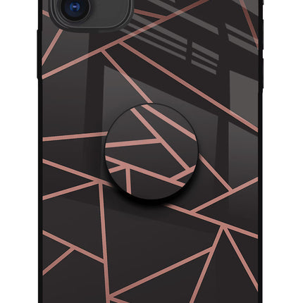 Geometric Pattern iPhone 11 Pop Case by Casekaro