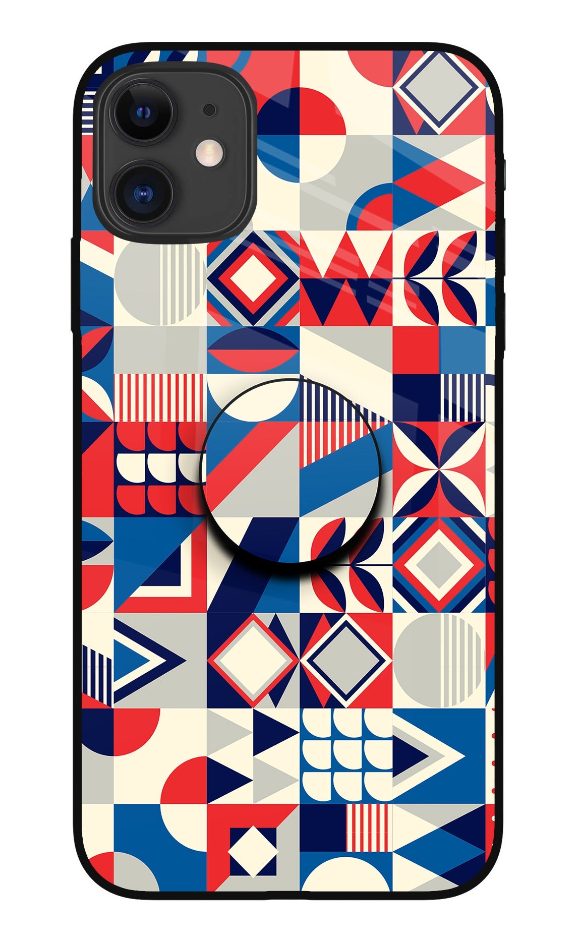 Colorful Pattern iPhone 11 Glass Case