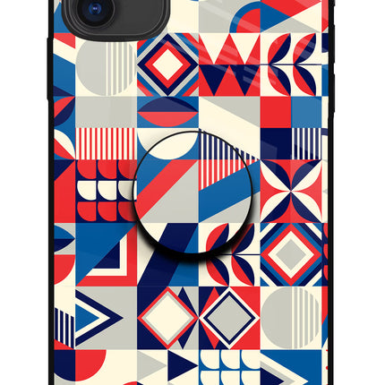 Colorful Pattern iPhone 11 Pop Case by Casekaro