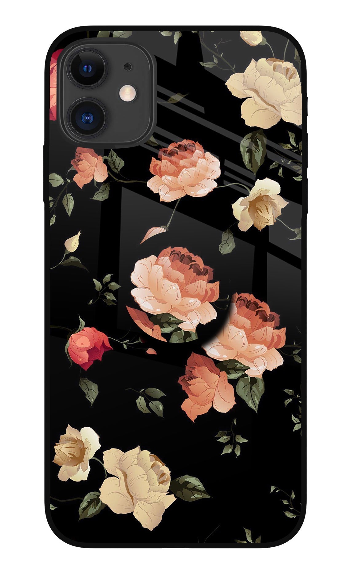 Flowers iPhone 11 Glass Case