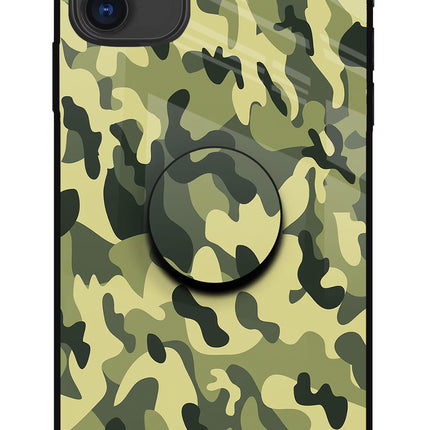 Camouflage iPhone 11 Pop Case by Casekaro