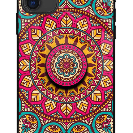 Mandala iPhone 11 Pop Case by Casekaro