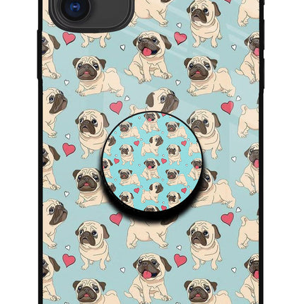 Pug Dog iPhone 11 Pop Case by Casekaro