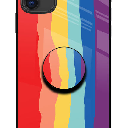Rainbow iPhone 11 Pop Case by Casekaro