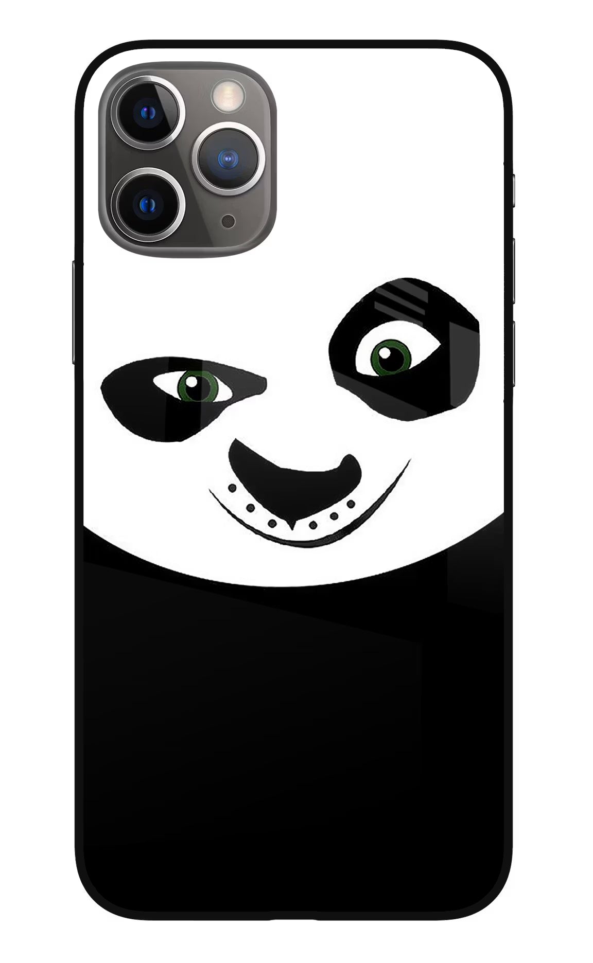 Panda iPhone 11 Pro Glass Case Back Cover by Casekaro