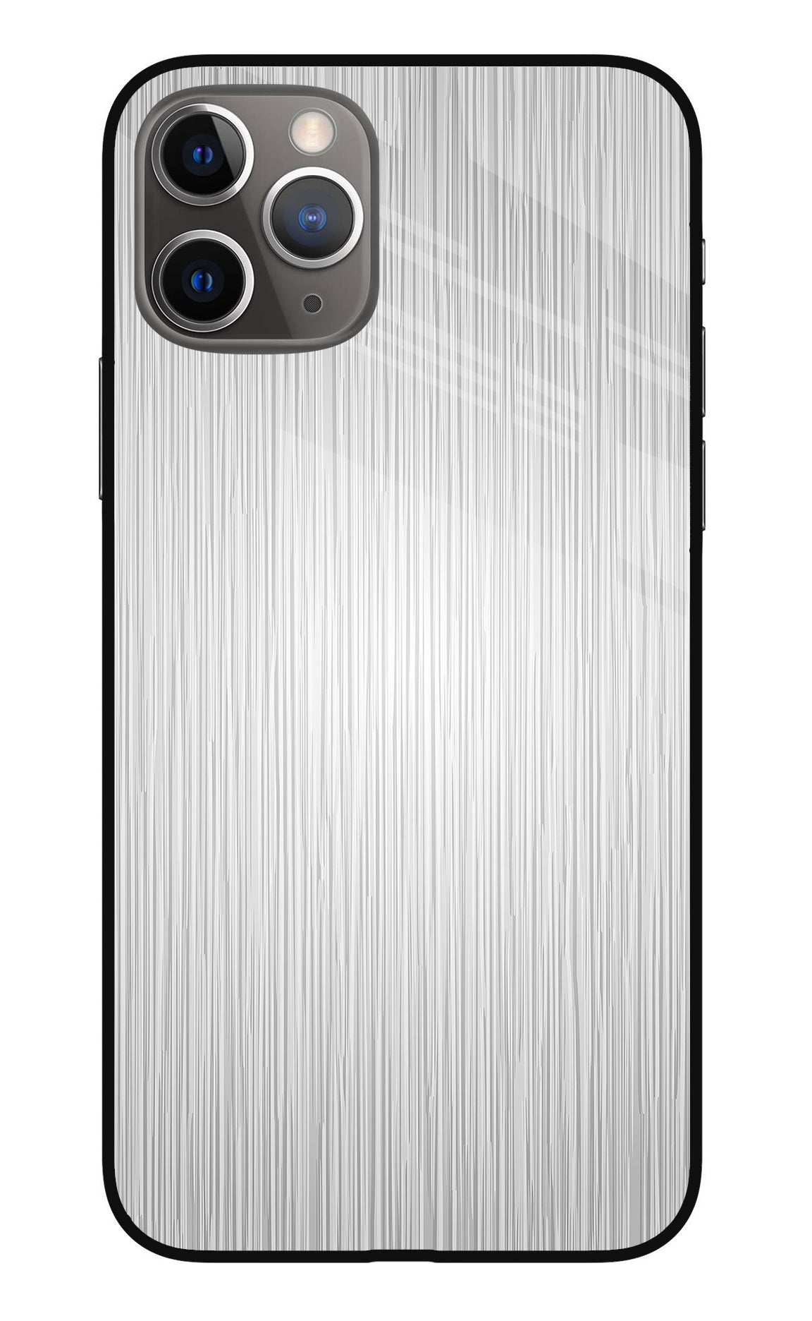 Wooden Grey Texture iPhone 11 Pro Back Cover