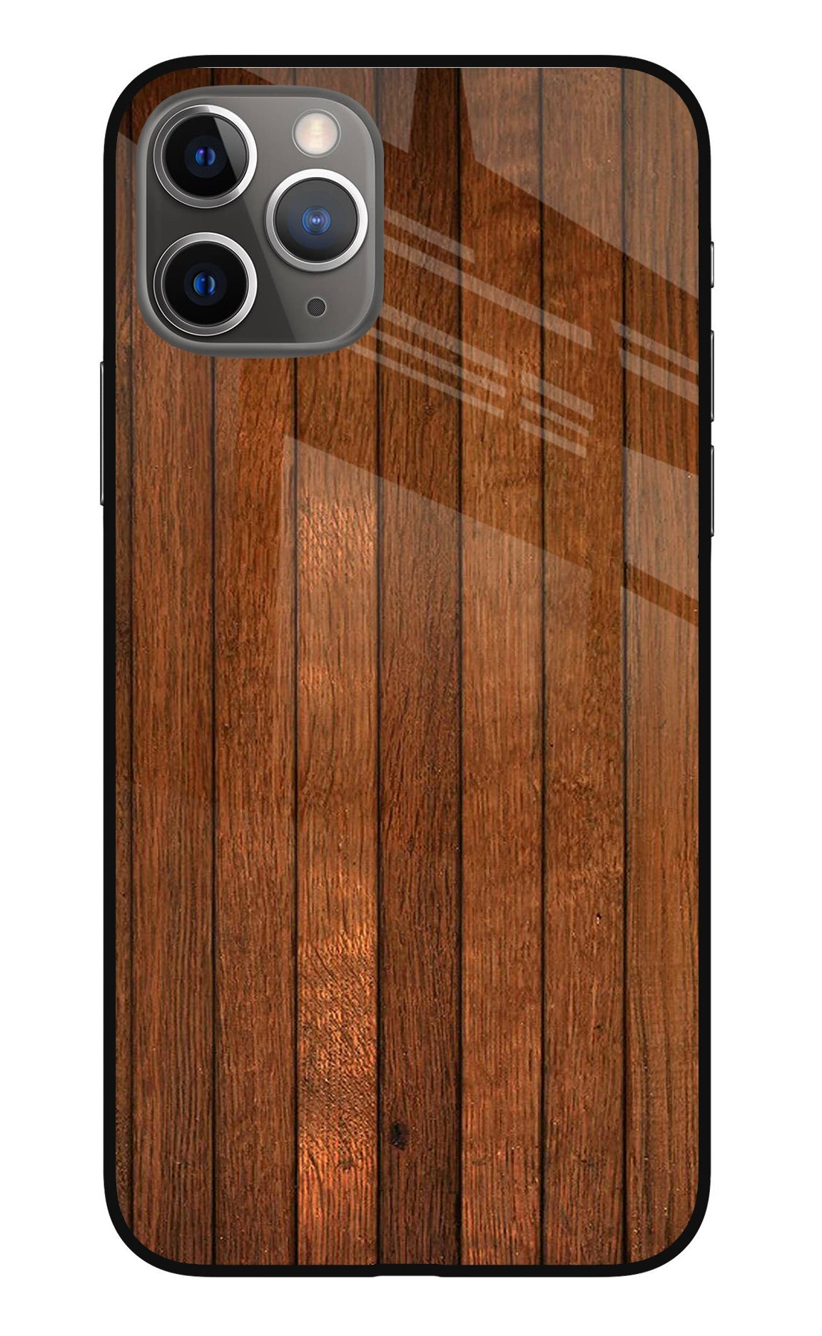 Wooden Artwork Bands iPhone 11 Pro Back Cover