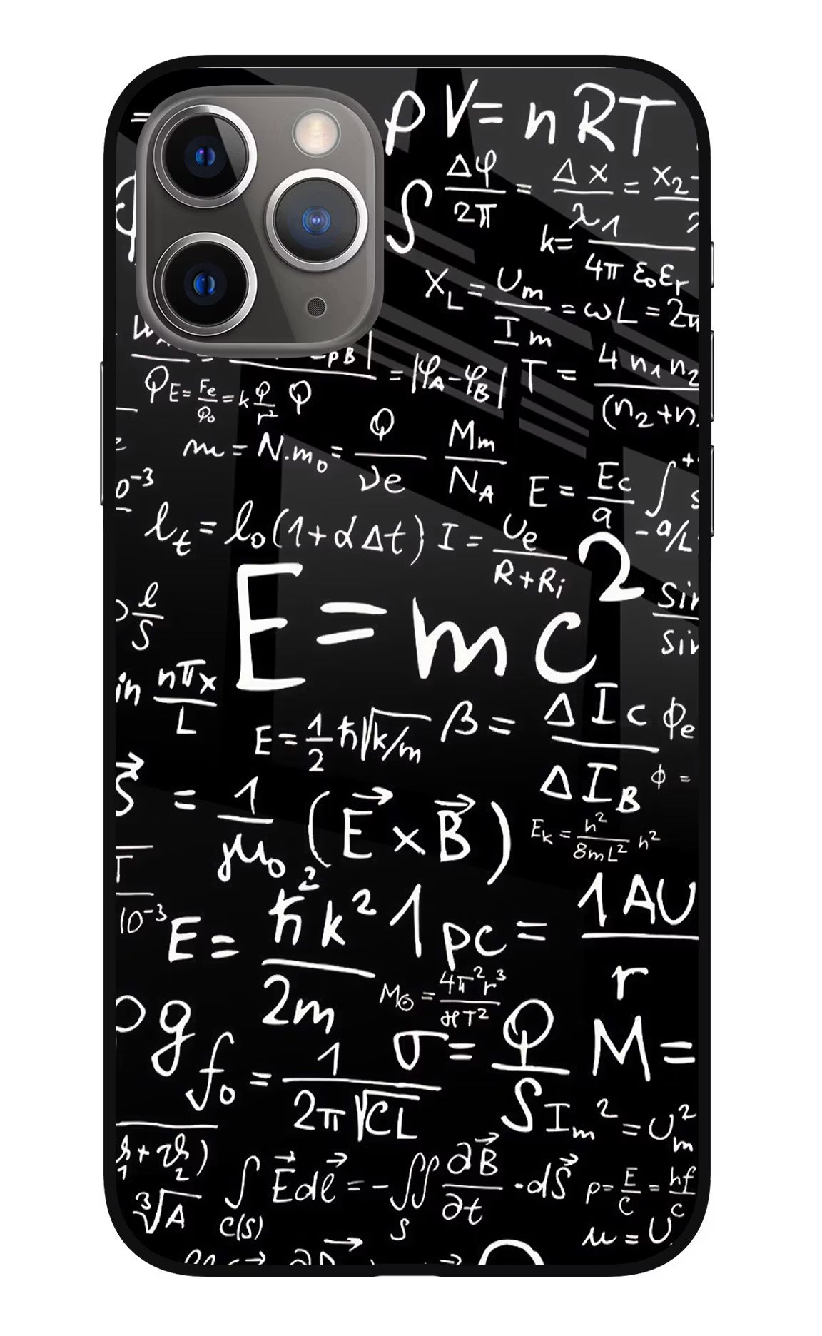 Physics Formula iPhone 11 Pro Glass Case Back Cover by Casekaro