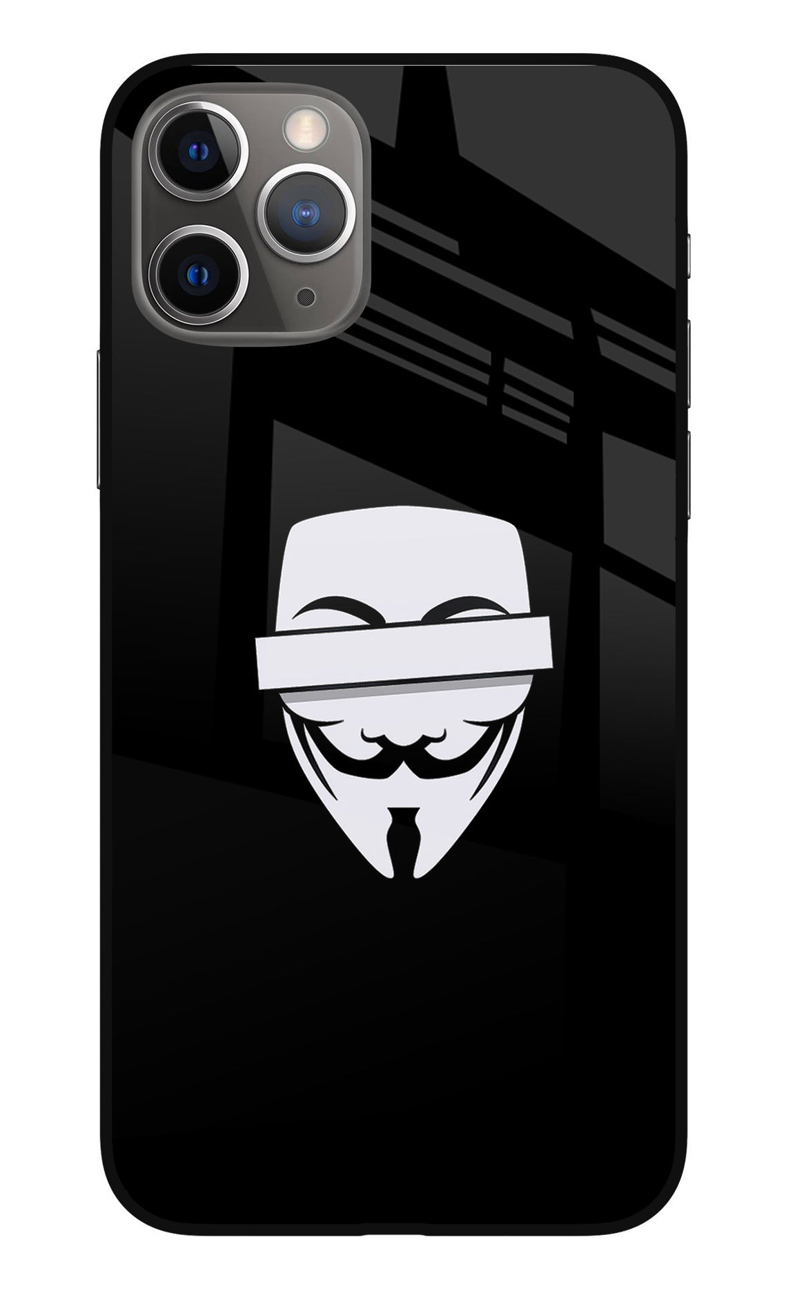 Anonymous Face iPhone 11 Pro Back Cover