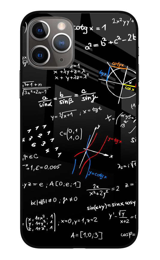 Mathematics Formula iPhone 11 Pro Glass Case