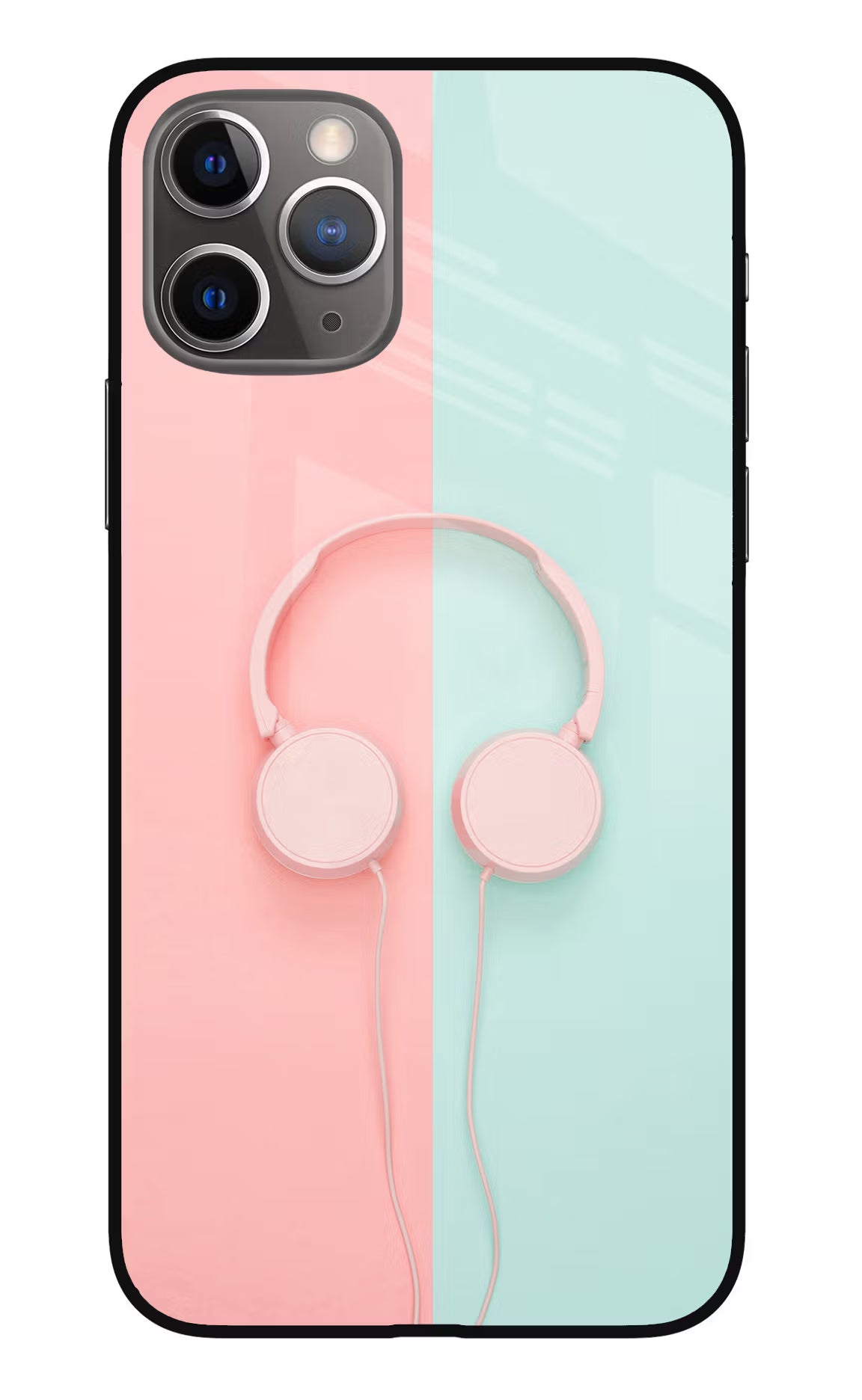 Music Lover iPhone 11 Pro Glass Case Back Cover by Casekaro
