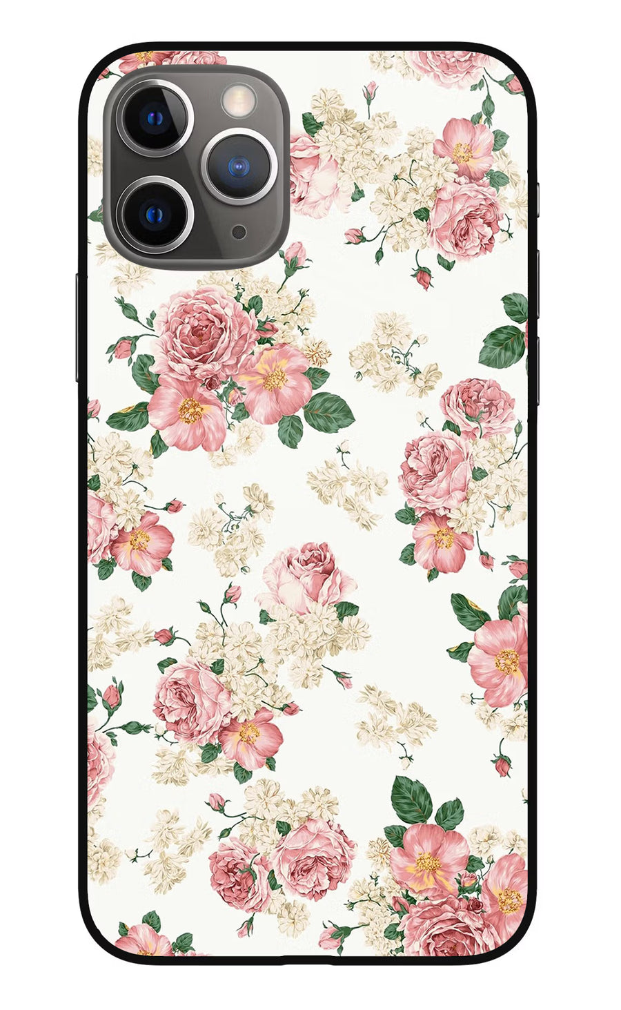 Flowers iPhone 11 Pro Back Cover, Metal case