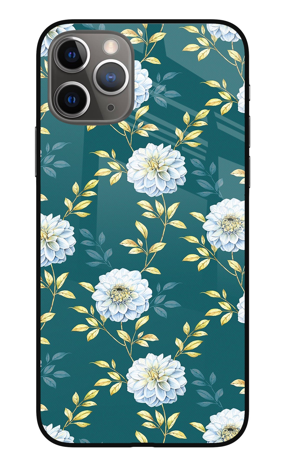 Flowers iPhone 11 Pro Glass Case