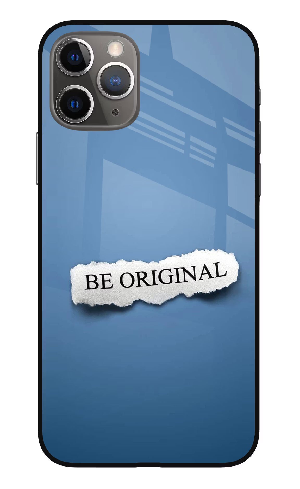 Be Original iPhone 11 Pro Glass Case Back Cover by Casekaro