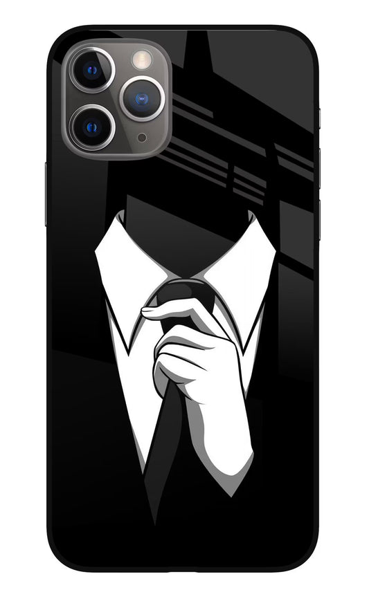 Black Tie iPhone 11 Pro Glass Case