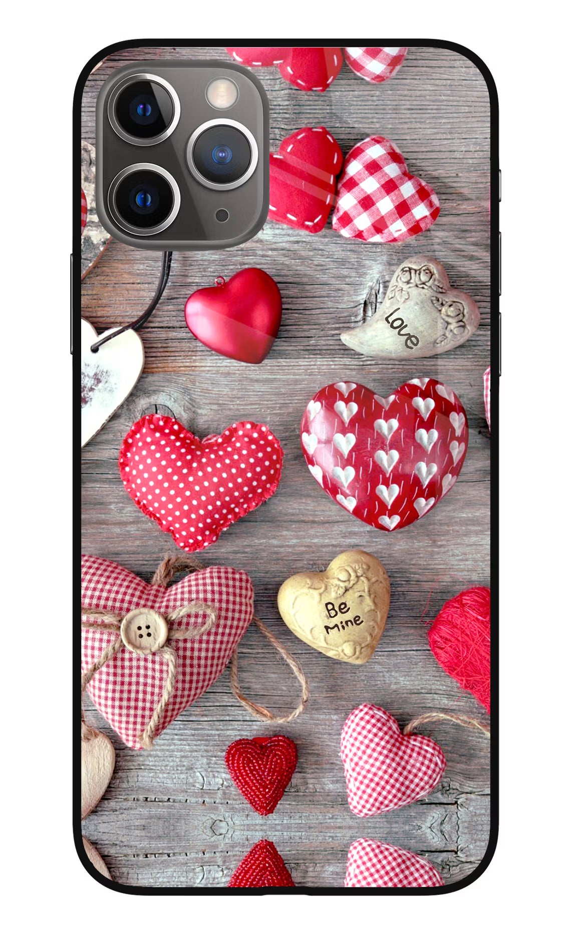 Love Wallpaper iPhone 11 Pro Glass Case Back Cover by Casekaro