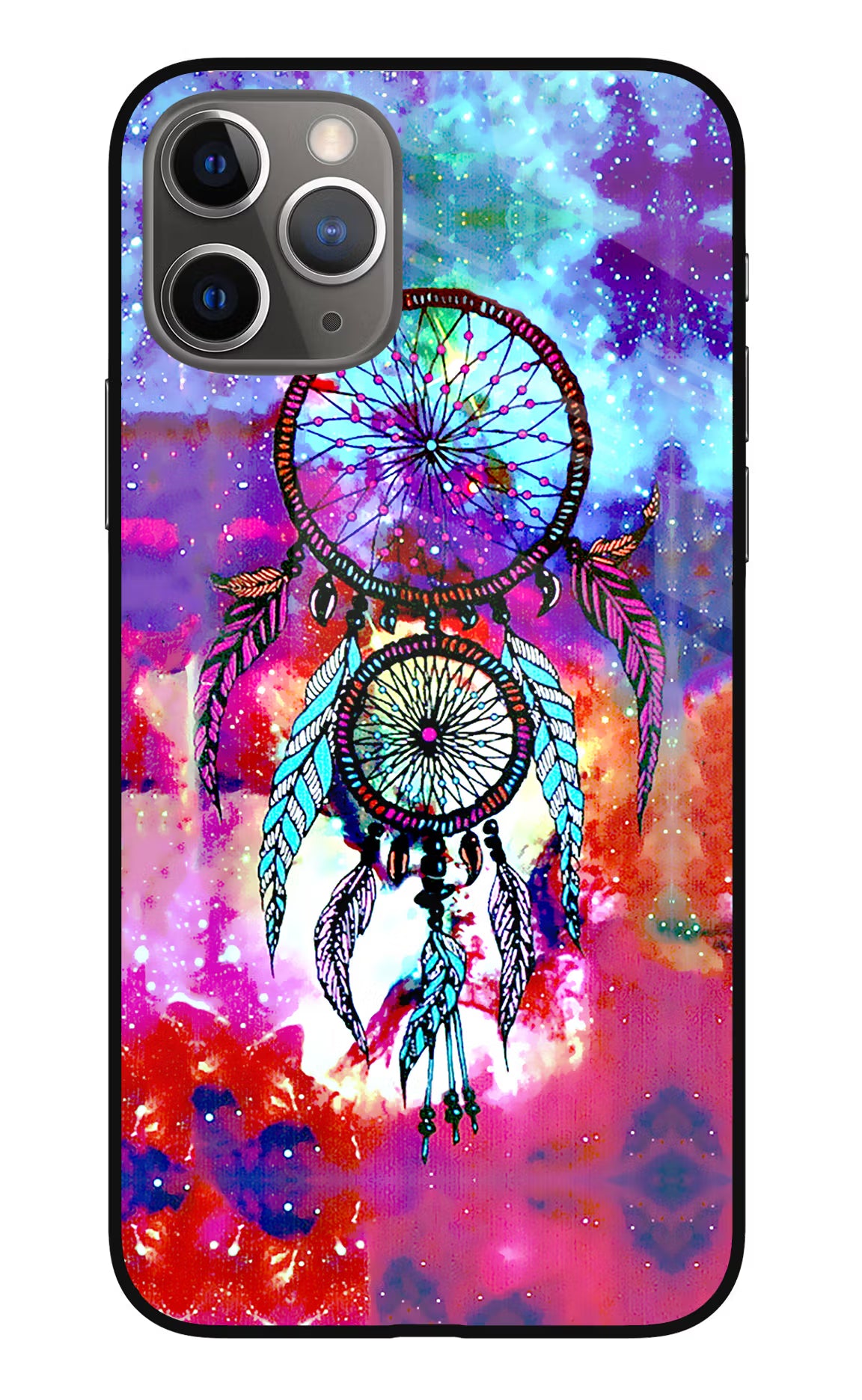 Dream Catcher Abstract iPhone 11 Pro Glass Case Back Cover by Casekaro
