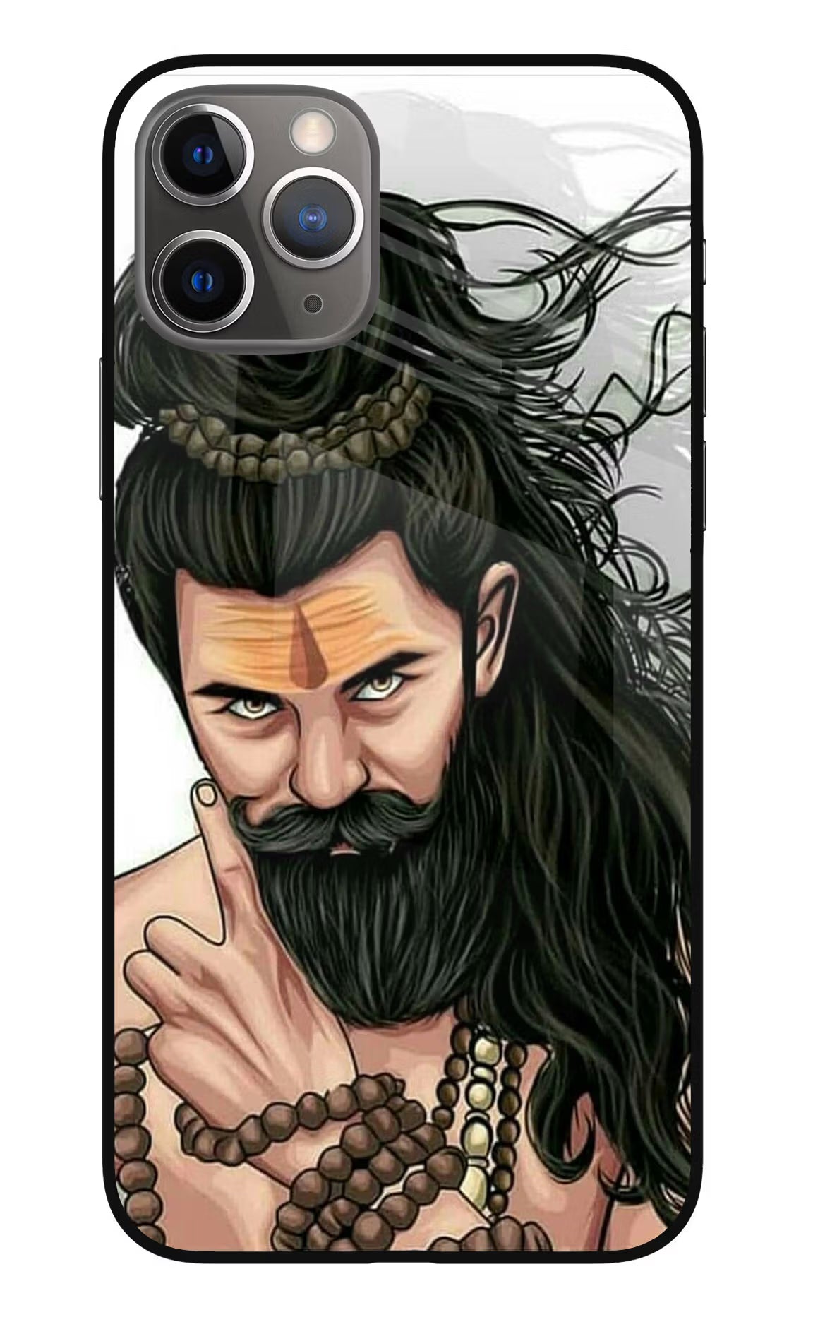 Mahadev iPhone 11 Pro Glass Case Back Cover by Casekaro