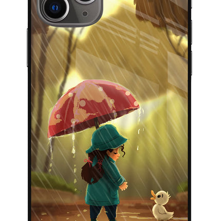 Rainy Day iPhone 11 Pro Glass Case