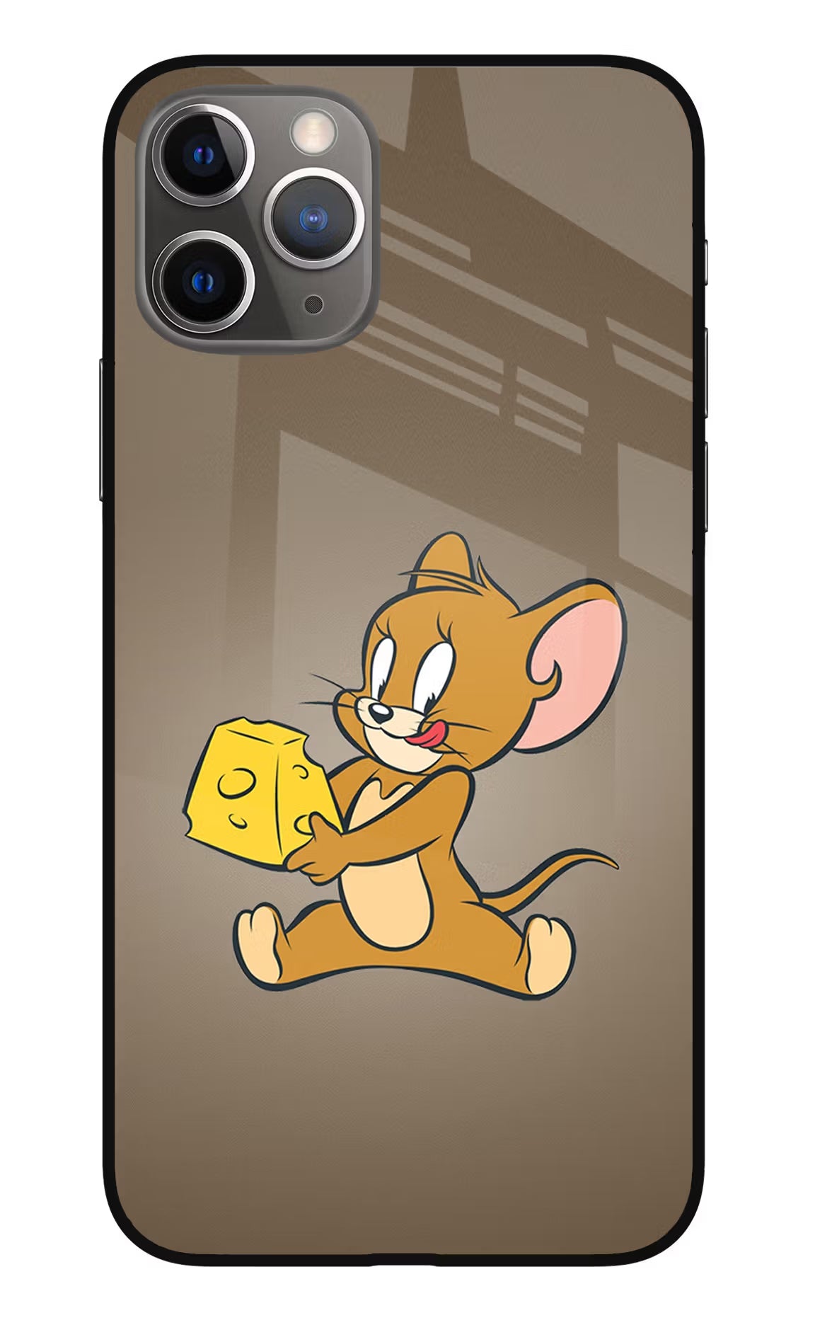Jerry iPhone 11 Pro Glass Case Back Cover by Casekaro