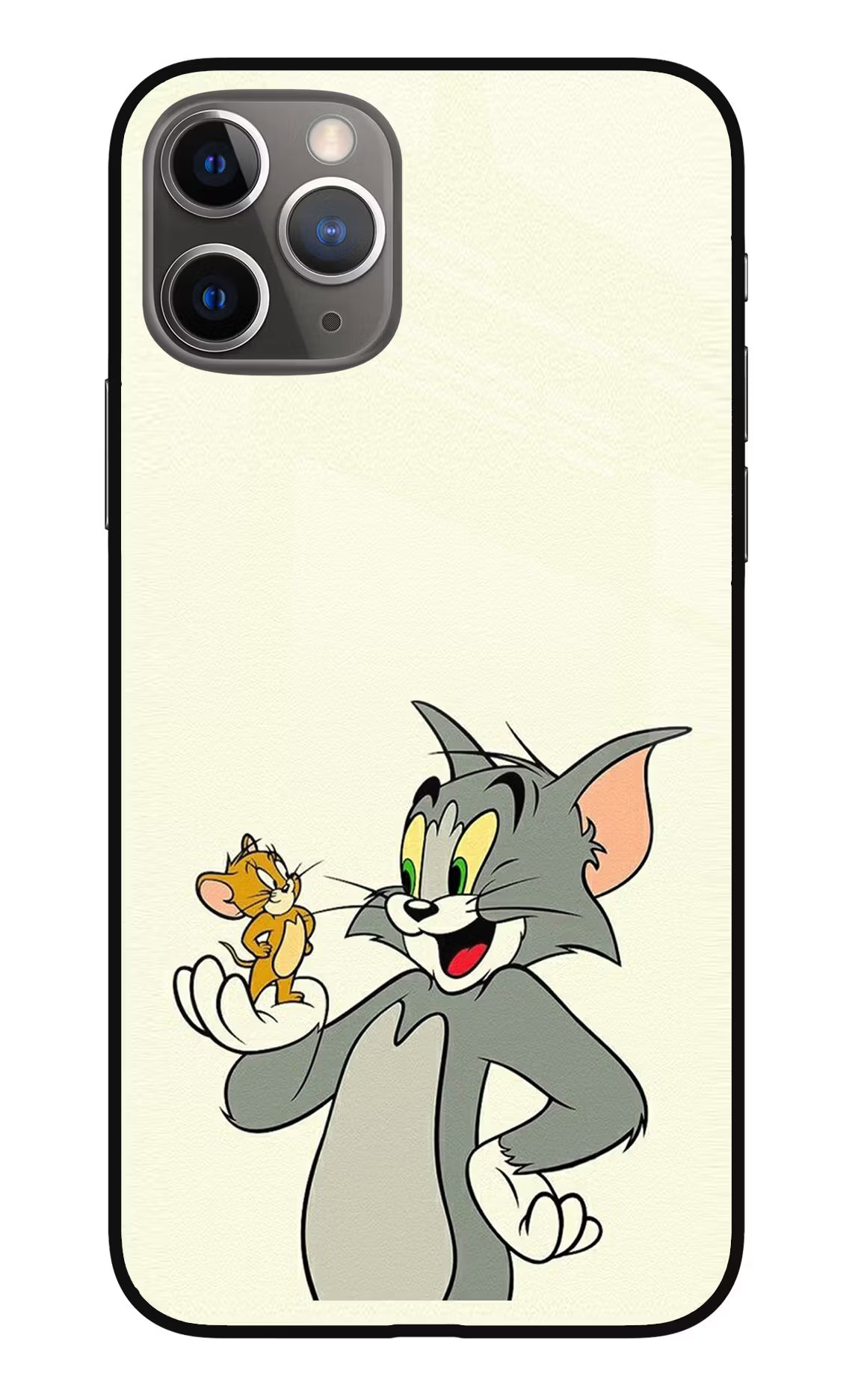 Tom & Jerry iPhone 11 Pro Glass Case Back Cover by Casekaro