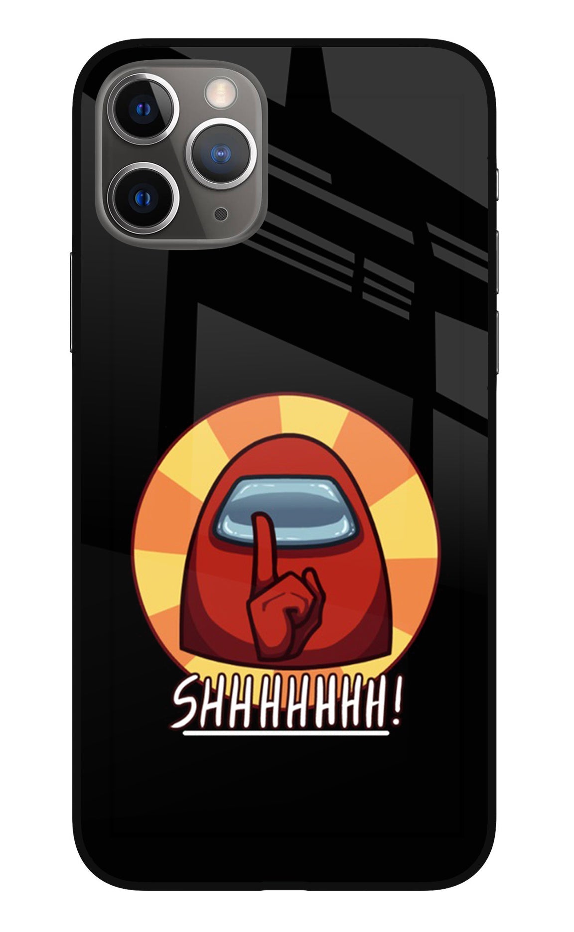 Among Us Shhh! iPhone 11 Pro Back Cover