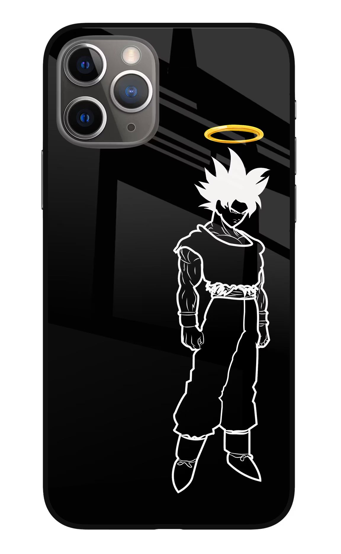 DBS Character iPhone 11 Pro Glass Case Back Cover by Casekaro