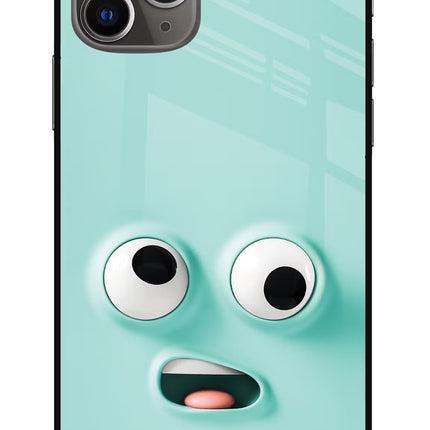Funny Cartoon iPhone 11 Pro Glass Case