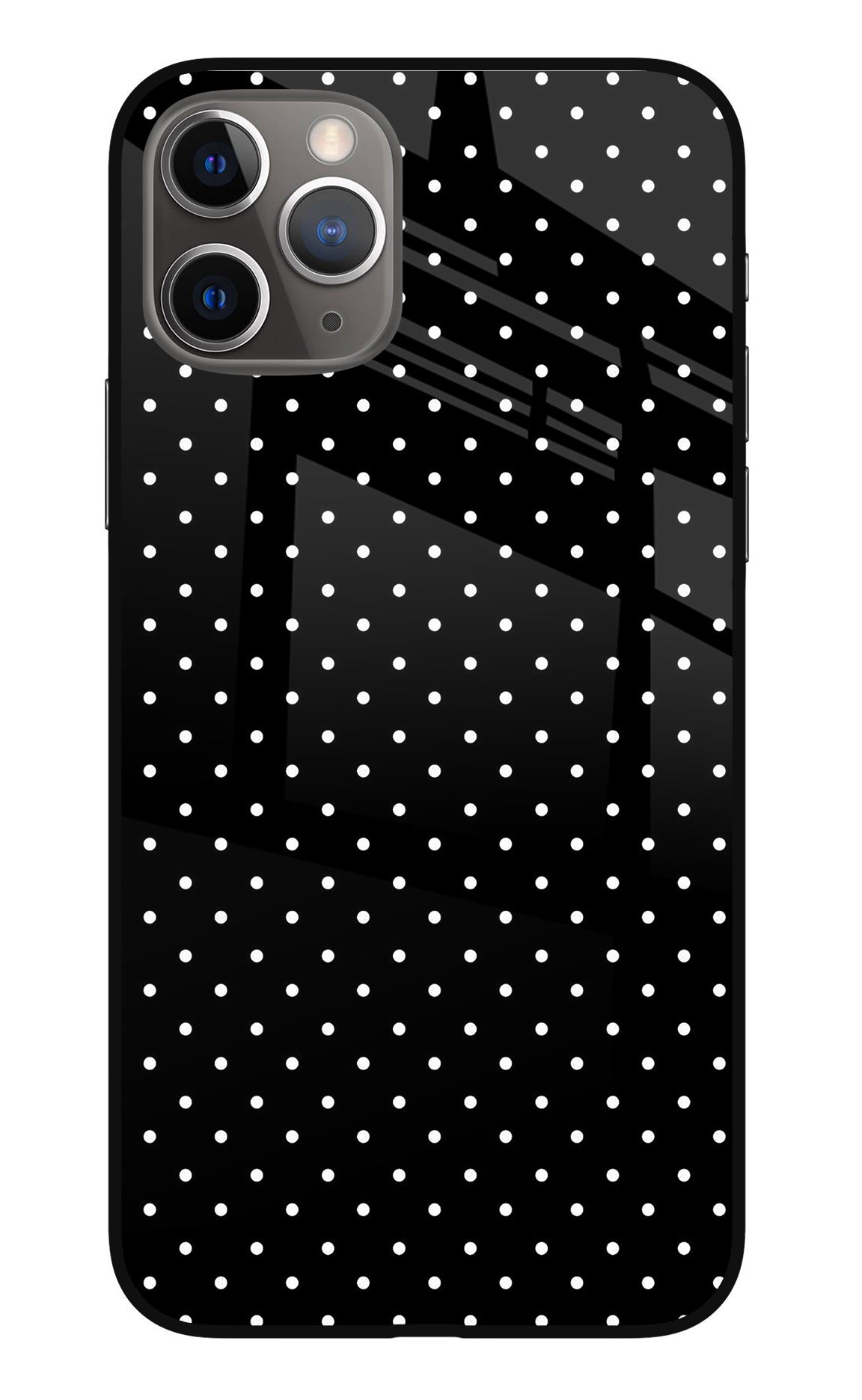 White Dots iPhone 11 Pro Glass Case