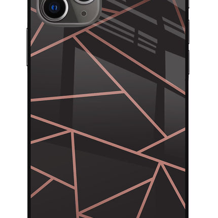 Geometric Pattern iPhone 11 Pro Glass Case