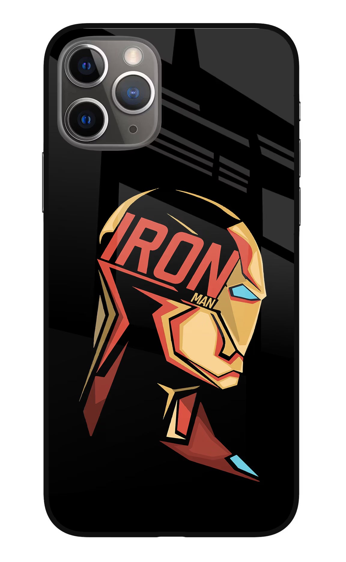 IronMan iPhone 11 Pro Glass Case Back Cover by Casekaro