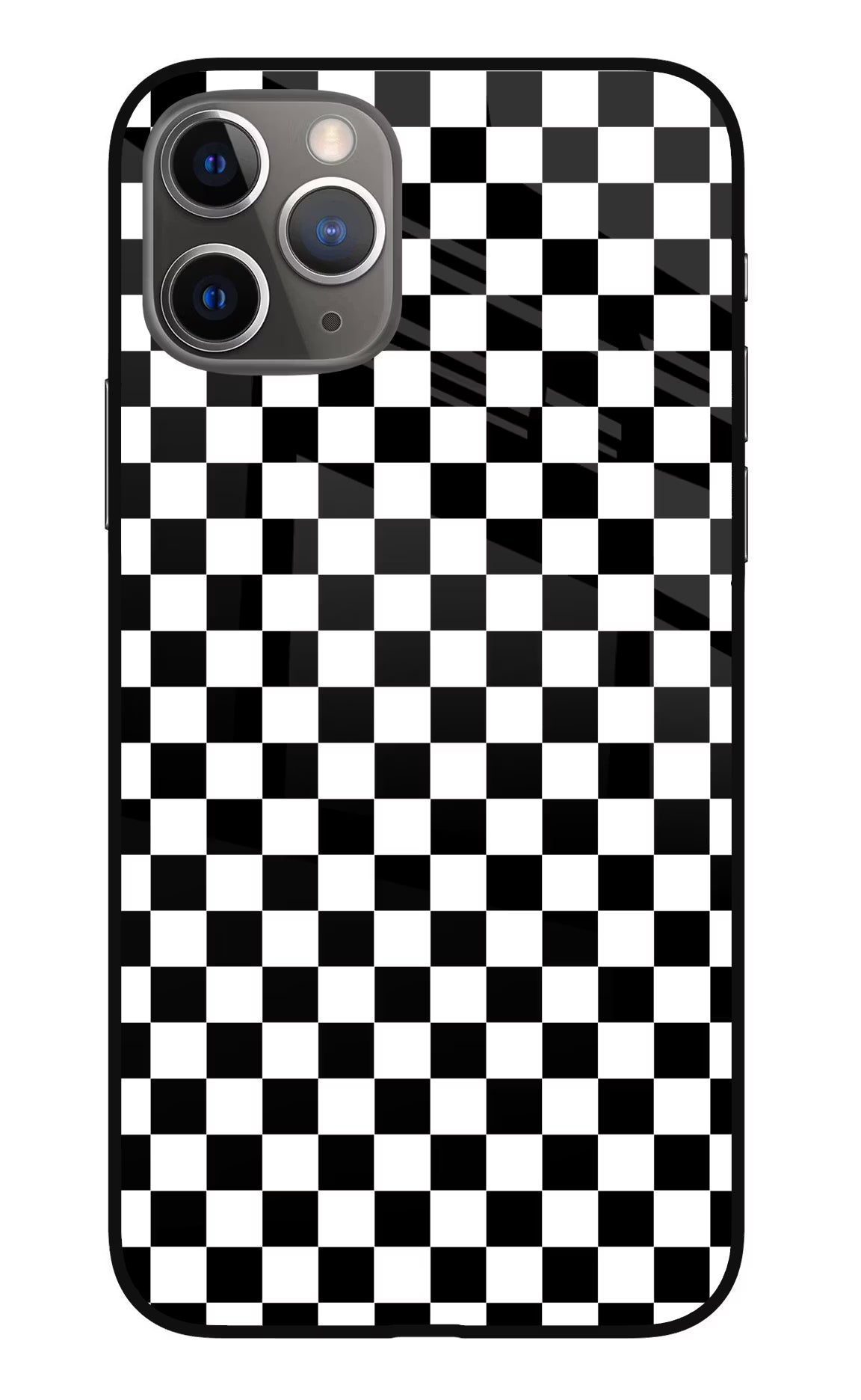 Chess Board iPhone 11 Pro Glass Case Back Cover by Casekaro
