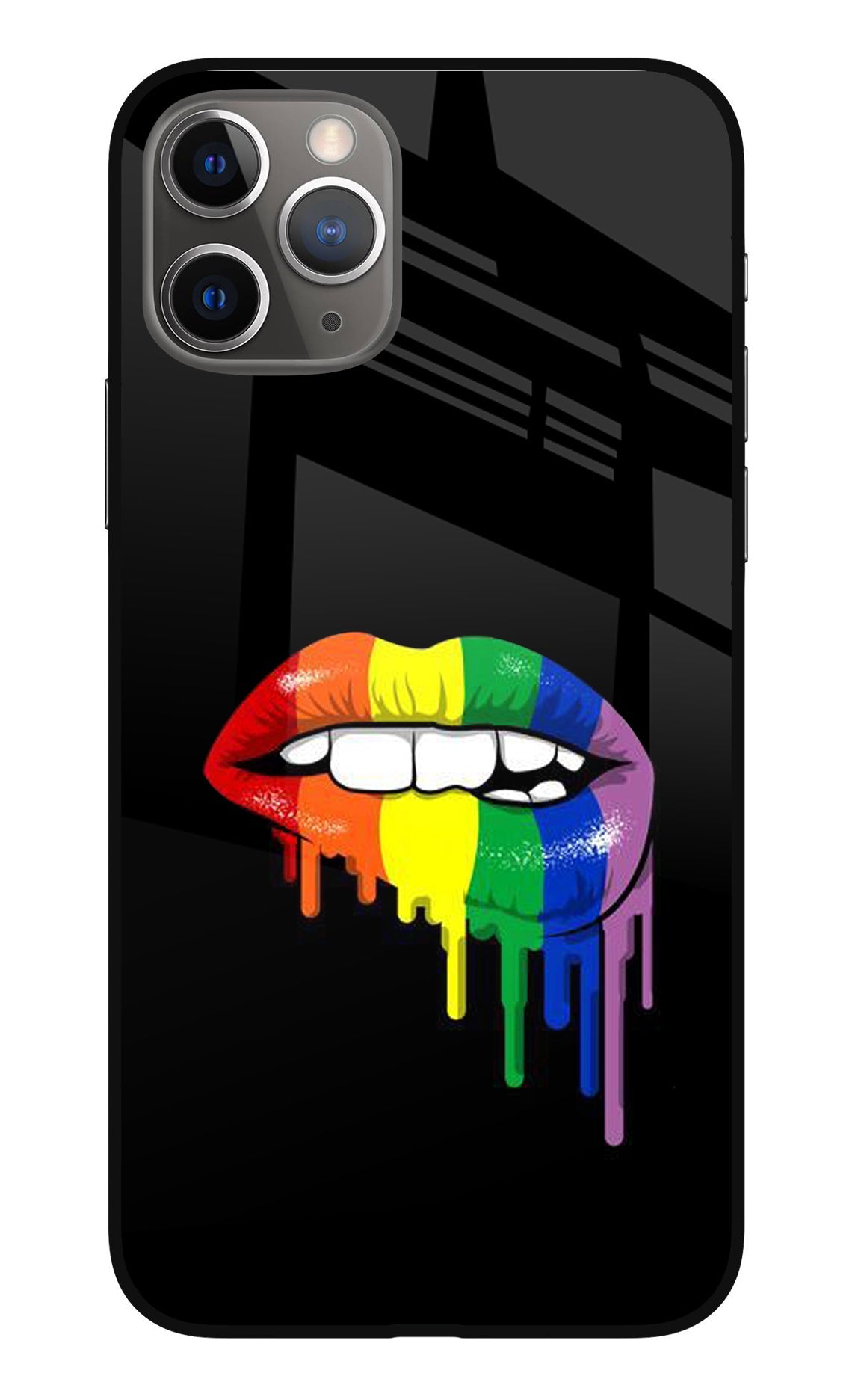 Lips Biting iPhone 11 Pro Back Cover