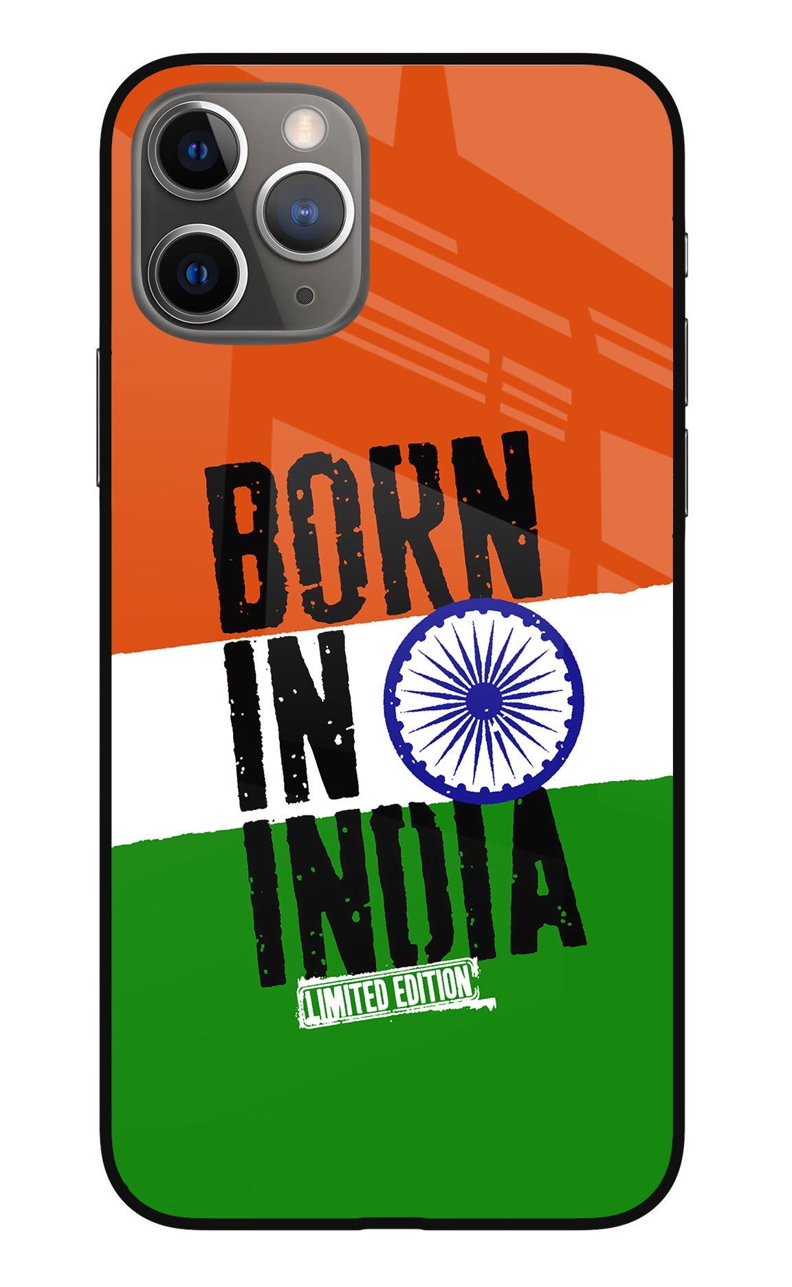Born in India iPhone 11 Pro Glass Case