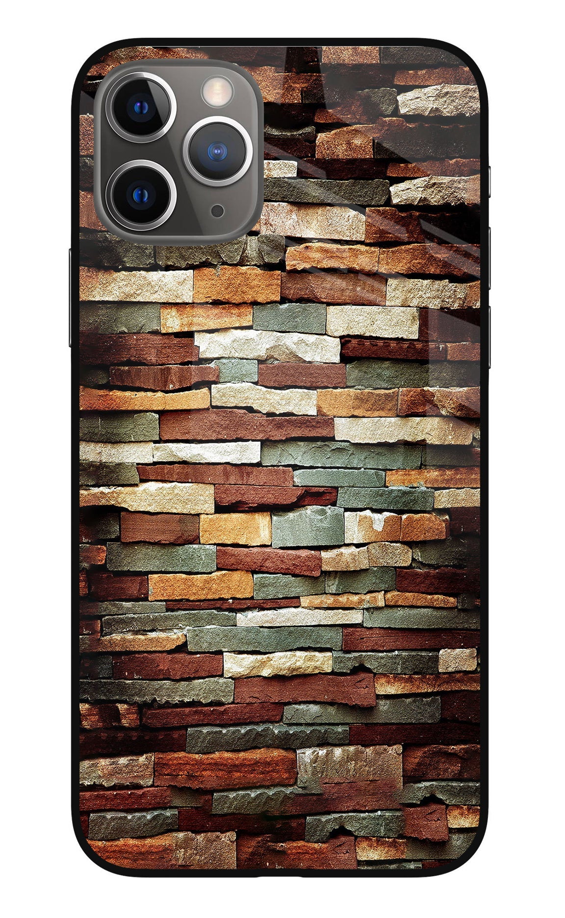 Bricks Pattern iPhone 11 Pro Back Cover