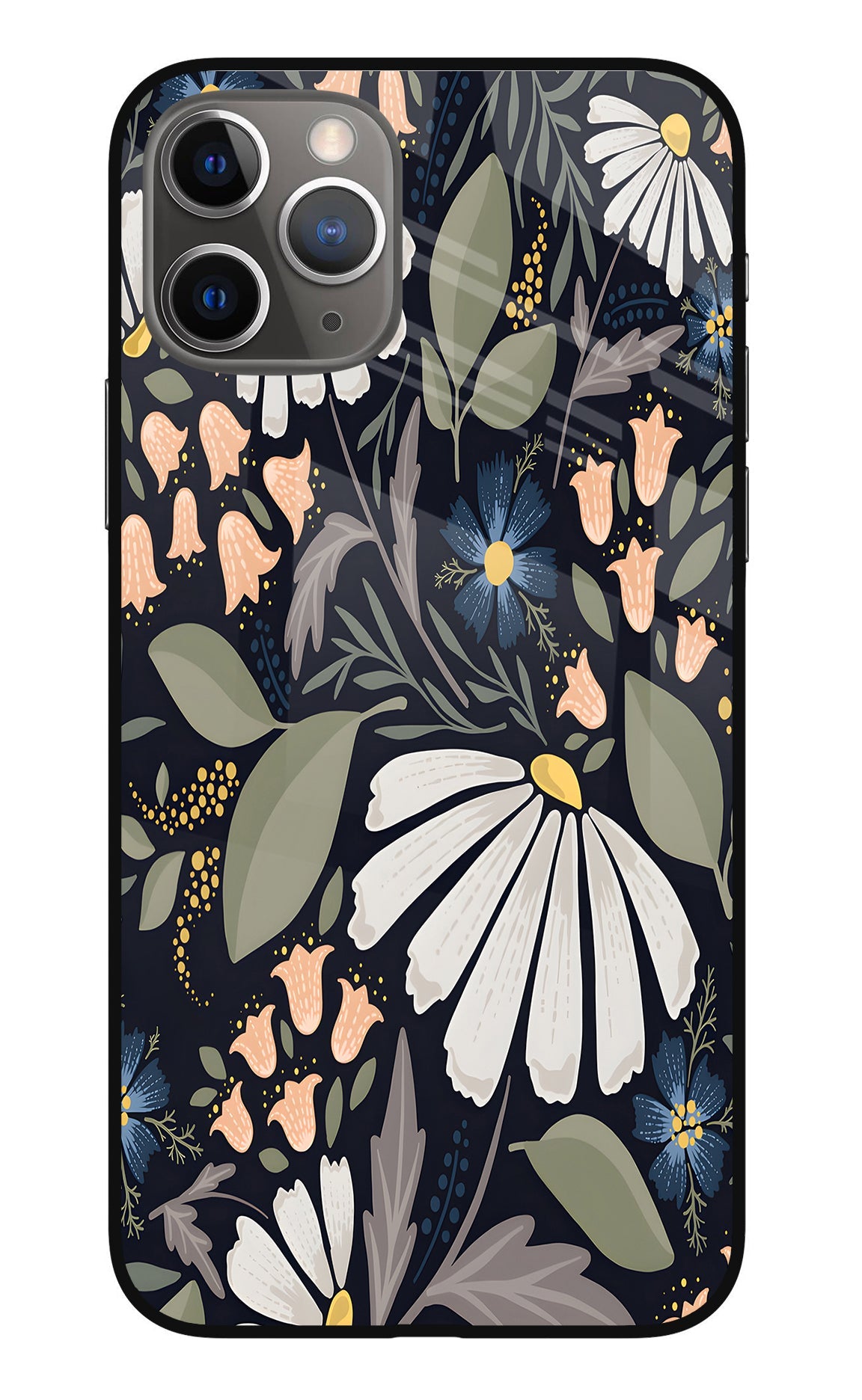 Flowers Art iPhone 11 Pro Back Cover