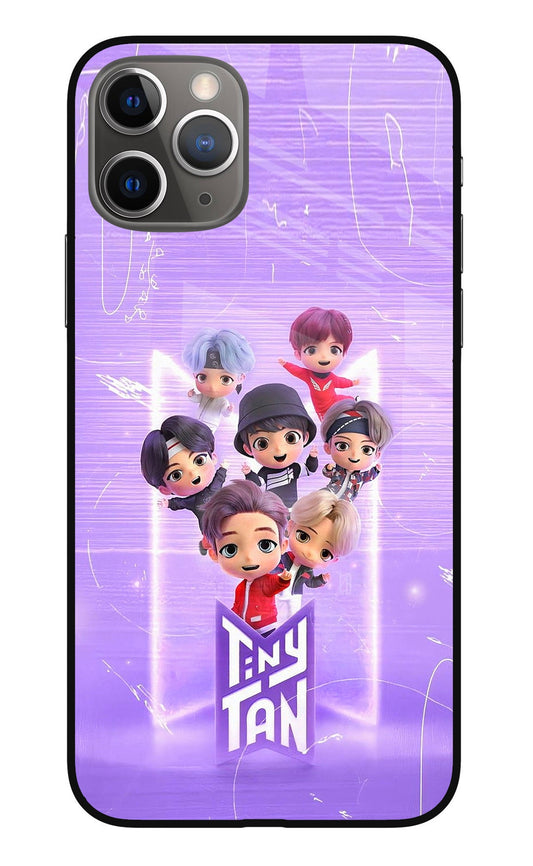 BTS Tiny Tan iPhone 11 Pro Glass Case