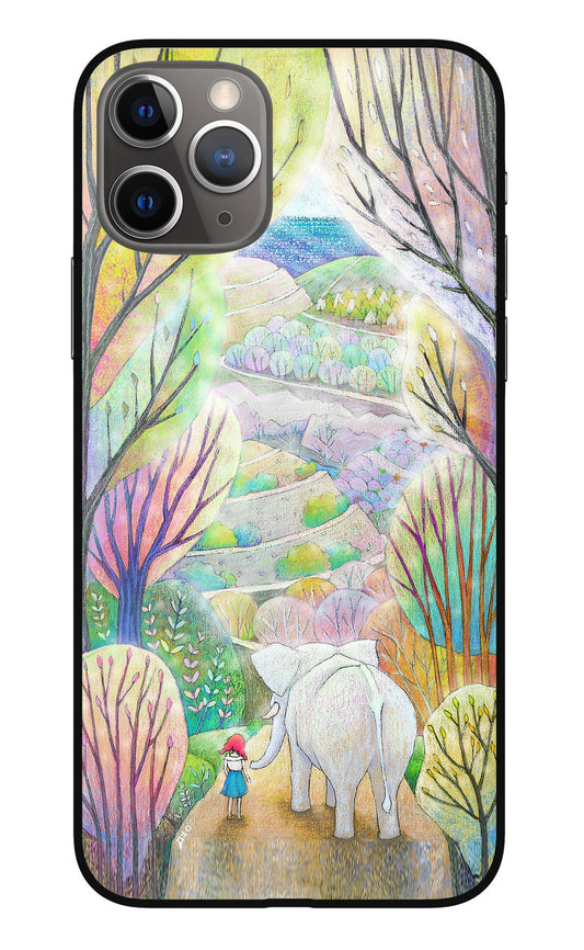 Nature Painting iPhone 11 Pro Glass Case